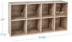 Best Choice Products 8-Cube Storage Organizer, 11in Shelf Opening, Display Shelf - Image 3