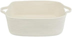 XUANGUO Medium Woven Cotton Rope Storage Basket by XUANGUO