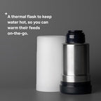 Tommee Tippee Travel Bottle & Food Warmer, Thermal Flask - Image 4