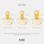 BIBS Color Pacifiers 4-Pack | BPA Free Soother Pacifier | Round Nipple | - Image 3