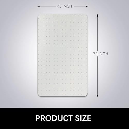 Kuyal Desk Chair Mat for Carpet, Office and Home, Easy Glide, Protects Floors - Image 6
