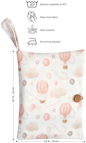 Baby Diaper Bag Organizer, Portable Baby Essentials Storage Pouch - Image 4