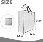 GONGKANGYUAN 25 Gallon Large Clear Storage Bags - Image 2