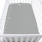 Crib Sheets Waterproof 2 Pack for Baby Boys Girls Fitted - Image 5