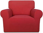 PureFit Super Stretch Chair Covers Fleece Couch Covers by PureFit