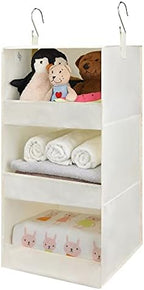 GRANNY SAYS 3-Shelf Hanging Closet Organizer, Foldable Storage by GRANNYSAYS