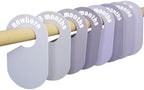 8 Pack Baby Closet Dividers – Pure Green Nursery Organizer by lethooly
