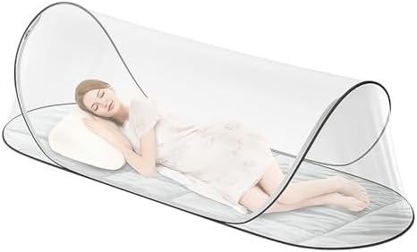 78 * 31 * 23Large Pop-Up Mosquito Net, Lightweight, Breathable, and Soft by Unknown