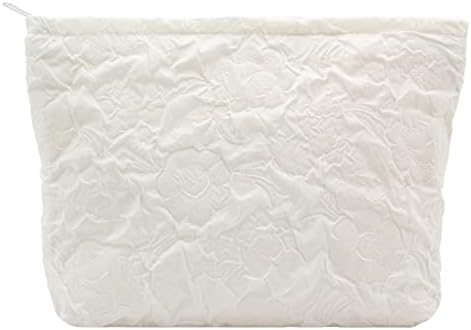 PAZIMIIK Makeup Bags for Purse Zipper Cosmetic Pouch Large Travel Canvas Make by PAZIMIIK