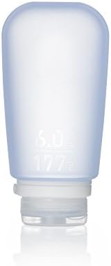 humangear GoToob+ | Refillable Silicone Travel Bottle | Locking Lid | Food-Safe by humangear