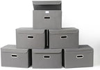 Fabric Foldable Collapsible Storage Cube Bin Organizer Basket by SEVENDOME