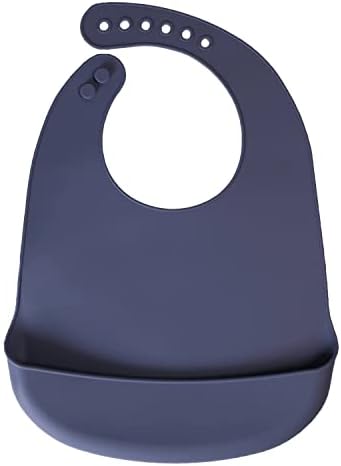 Silicone Bibs For Babies- BPA-Free Waterproof Bib by BabyPick
