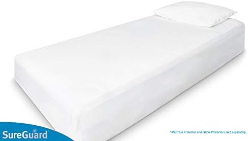 SureGuard Smooth Waterproof Mattress Protector, Twin XL Mattress Cover - Image 5