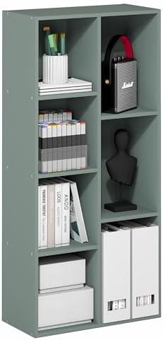 Furinno LUDER Book Shelf, 7-Cube Bookshelf, Bookcase by Furinno-FitsYourSpaceFitsYourBudget