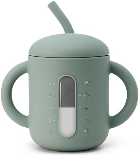 SAMiGO Silicone Baby Straw Cup Sippy Cup by SAMiGO