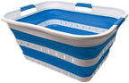 SAMMART 42L Collapsible Plastic Laundry Basket by SAMMART