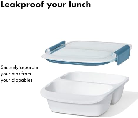 OXO Good Grips Prep & Go 2 Cup Divided Food Storage Container - Image 2