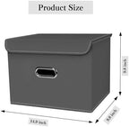 1-Pack Large Collapsible Storage Bins - Image 2