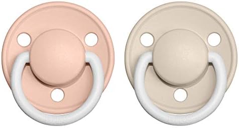BIBS Pacifiers - De Lux Collection | BPA-Free Round Nipple | Silicone | Made in - Image 2