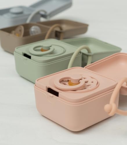 BIBS Pacifier Box with Loop for Storing & Carrying Soothers | 100% BPA Free - Image 5