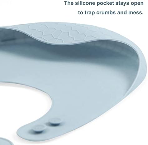 PandaEar 3 Pack Super Light Silicone Baby Bib - Image 5