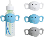 3-Pack Silicone Baby Bottle Handles Compatible by AmiTodfo