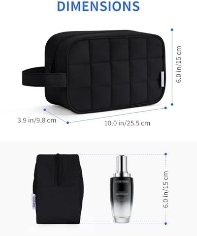Narwey Quilted Travel Toiletry Bag - Image 5
