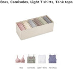 Linen Underwear Drawer Organizer, 18 Divided Cells - Image 3