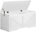 HOOBRO Storage Bench, 39.4” Retro Wooden Storage Chest by HOOBRO