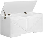 HOOBRO Storage Bench, 39.4” Retro Wooden Storage Chest by HOOBRO