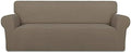PureFit Stretch Couch Covers for Sofa Large Sofa Slipcovers Natural by PureFit