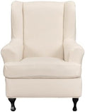 NILUOH Wingback Chair Covers 2-Piece, Armchair Slipcovers by NILUOH