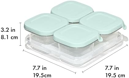 OXO Tot Silicone Baby Blocks Food Storage Containers - Image 7