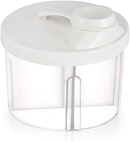 Accmor Baby Formula Dispenser On The Go, Non-Spill Rotating Four-Compartment by Accmor