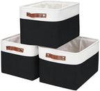 Bagnizer Storage Bins Large Fabric Storage Baskets by Bagnizer