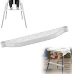 High Chair Footrest, Adjustable Height Baby Highchairs Pedal Portable Plastic by YYRZZ