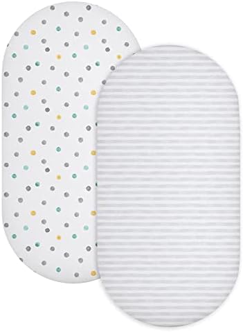 Featherhead™ 2-Pack Fitted Bassinet Sheets by Featherhead%E2%84%A2