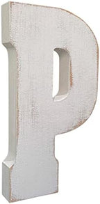 ABELOTS Large Wood Alphabet Wall Decor Monogram Letter - Image 2