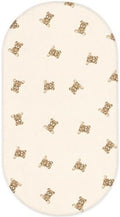 Organic Baby Bassinet Sheets 33”x17” 100% Muslin Cotton by Knirose