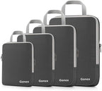 Gonex Compression Packing Cubes, 4-Piece Expandable Travel Organizers by Gonex