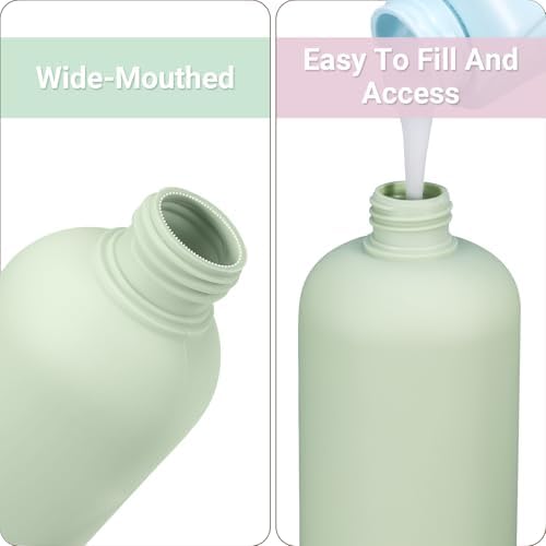 ASEVAT 6.7 oz Empty Squeeze Bottles - Image 4