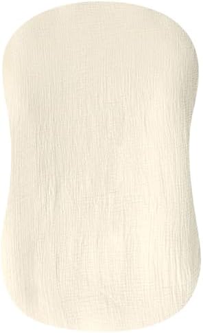 Hooyax Muslin Baby Lounger Cover 1 Pack, 100% Cotton Soft & Breathable Infant by Hooyax