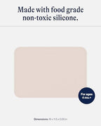 Lalo Silicone Placemat, Non-Slip Placemat, Dishwasher Safe - Image 3