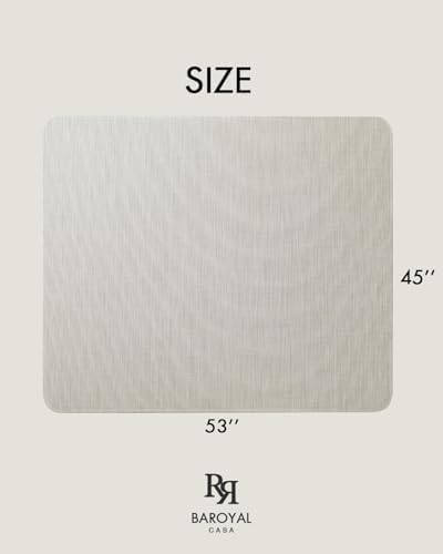 Baroyal Office Chair Mat for Hardwood Floor Under Desk Computer Rolling Chair - Image 6