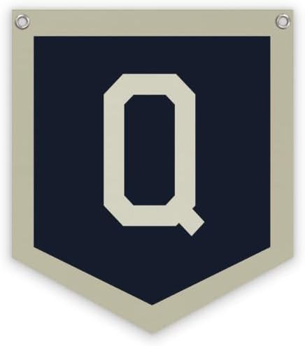 Lacama Toddler Boys Room Decor Name Pennant Flag Q Banner by Lacama
