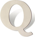 Wooden Letters 12 Inch Large Paintable Wood Letters Q by Unknown