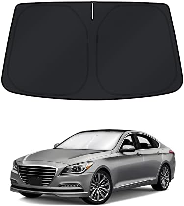 KUST Windshield Sun Shade for Hyundai Genesis 2015-2016 & Genesis G80 2017-2020 by KUST