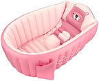 Inflatable Baby Bathtub Infant Anti-Slip Bath Seat Pool - Image 6