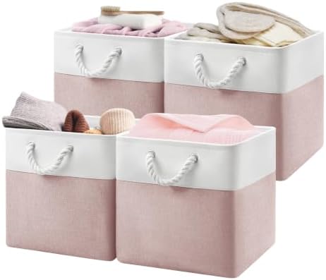 Patvingot 13-Inch Fabric Cube Storage Bins by Patvingot