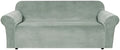 H.VERSAILTEX Stretch Velvet Sofa Covers Large Couch Covers Sofa Slipcovers by HVERSAILTEX